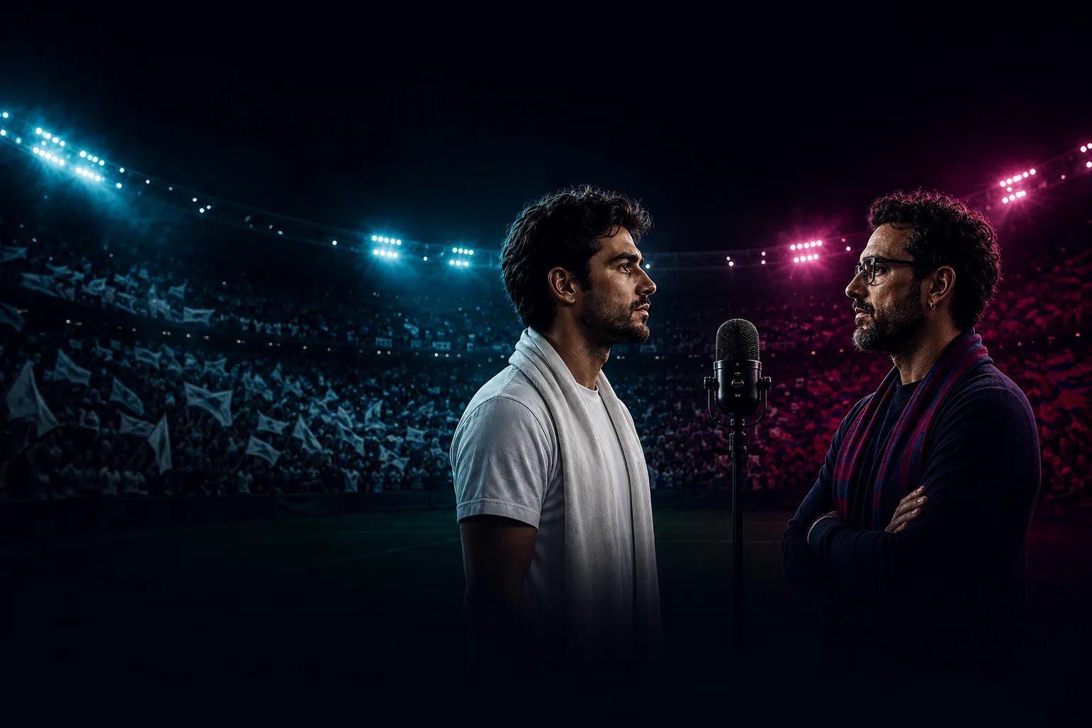 Creator hosting a live debate event